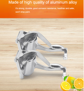 Aluminium Alloy Fruit Manual Hand Press Juicer