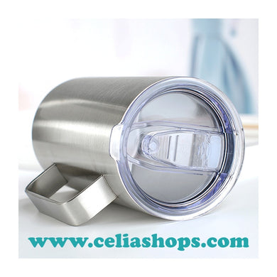 Stainless Steel high grade double wall vacum flask/mug (hot/cold)