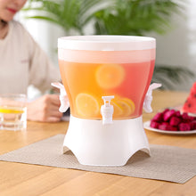 Load image into Gallery viewer, 5.5L 3 Compartment Juice/Beverage Dispenser—Plastic Tap